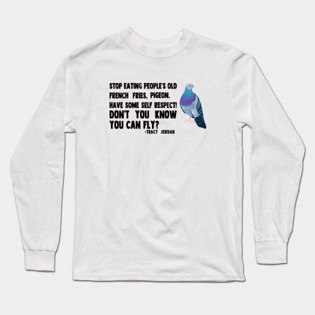 tracy jordan quote Long Sleeve T-Shirt by aluap1006